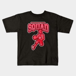 Basketball Squad Kids T-Shirt